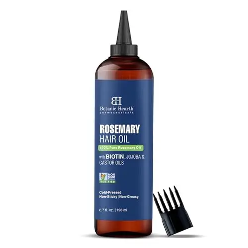  Essential Oil : Botanic Hearth 100% Pure Rosemary Oil for Hair Growth 