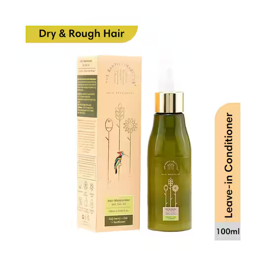 Best Hair Serum for Women : The Earth Collective Hair Moisturizer, leave-in serum